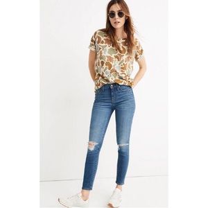 Madewell Petite 9" Mid-Rise Skinny Crop Jeans 👖